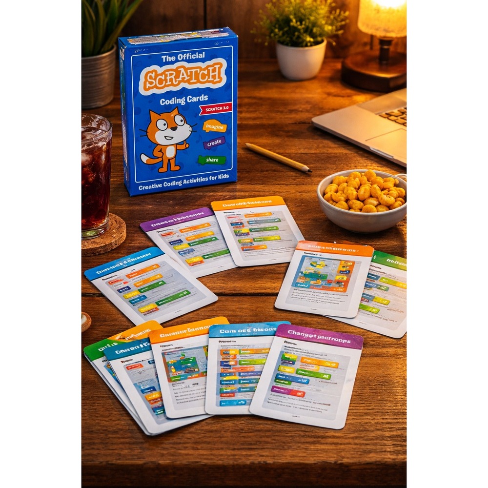 Scratch Coding Cards Scratch 3.0 Sealed 76 Cards Kids STEM Learning‎ Game